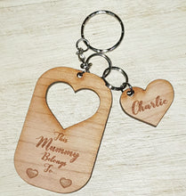 Load image into Gallery viewer, This Mummy Belongs Too Keyring
