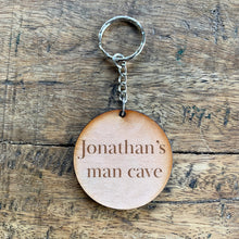 Load image into Gallery viewer, Man Cave Keyring
