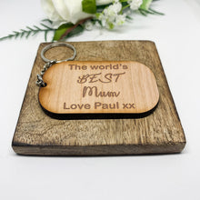 Load image into Gallery viewer, The World&#39;s Best Mum Keyring
