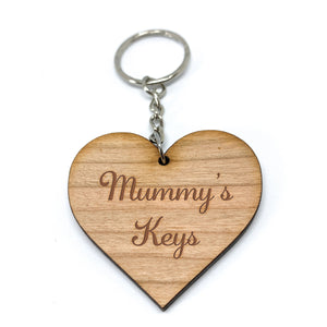 Mummy's Keys Keyring