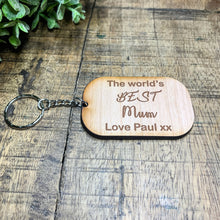 Load image into Gallery viewer, The World&#39;s Best Mum Keyring
