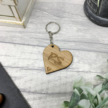 Load image into Gallery viewer, Heart Shaped Keyring
