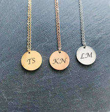 Load image into Gallery viewer, Pendant Necklace With Initials
