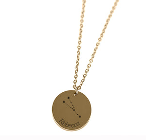 Constellation Necklace With Name