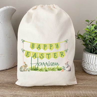 Personalised Easter Gift Bag - Easter Treats -  Egg Hunt