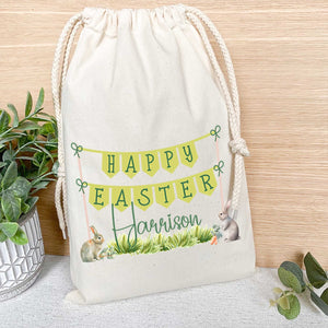 Personalised Easter Gift Bag - Easter Treats -  Egg Hunt